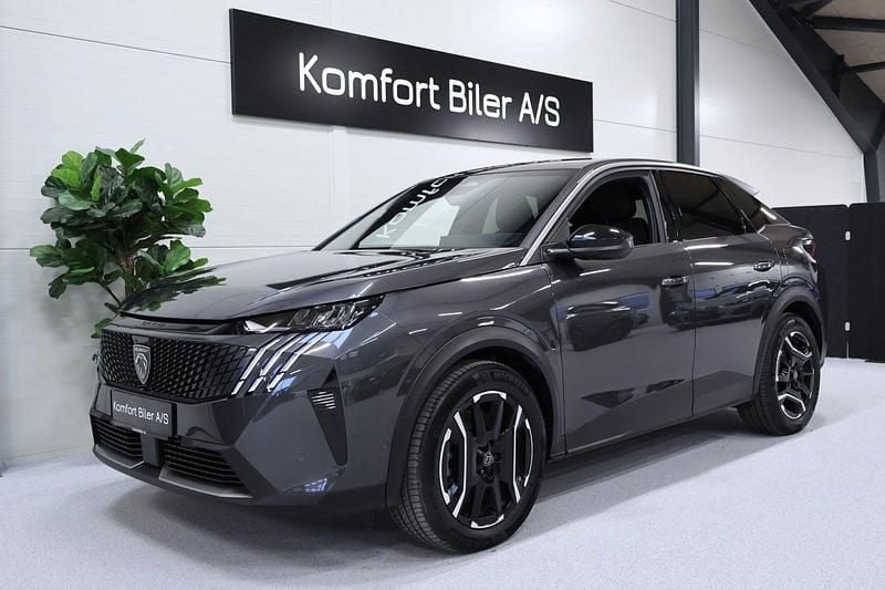 Gråmetal Brugt 2024 Peugeot e-3008 GT SUV | 264.800 kr. (God pris) - Billede 1/4
