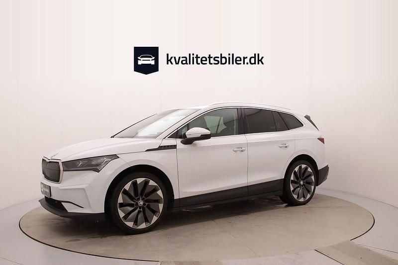 Brugt Skoda Enyaq iV 194 kW (265 HK) 2022 Hvidmetal SUV