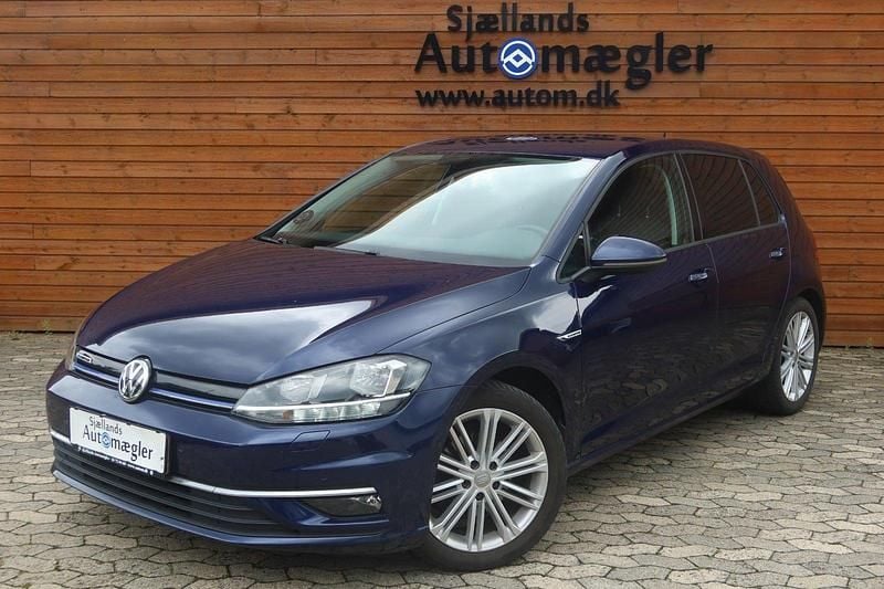 Blåmetal Brugt 2019 VW Golf VII Comfortline Hatchback | 145.000 kr. (God pris) - Billede 1/4