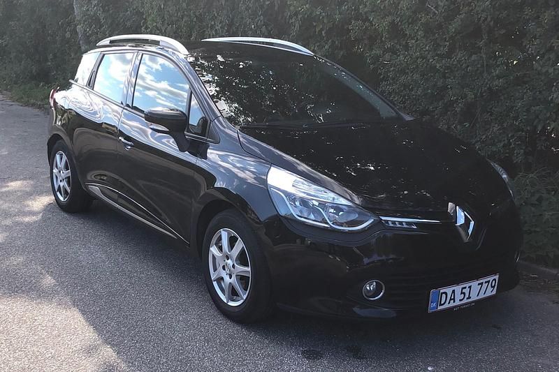 Brugt Renault Clio GrandTour Expression 75 HK (55 kW) 2016 Sort Stationcar