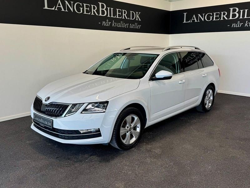Brugt Skoda Octavia Business Line 150 HK (110 kW) 2017 Hvid Stationcar