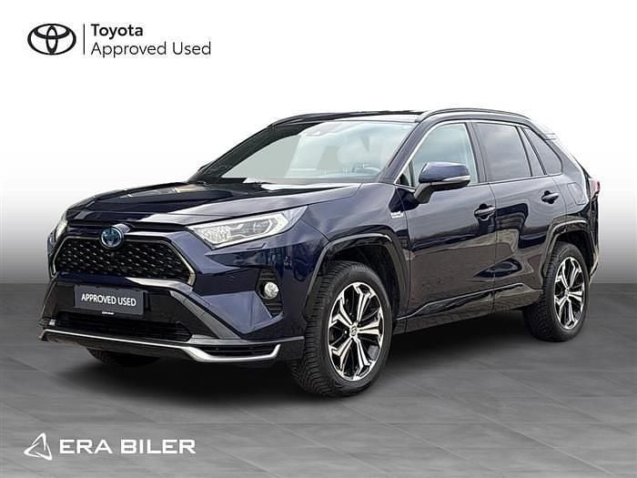 Brugt Toyota RAV4 Hybrid H3 306 HK (225 kW) 2021 Dark blue SUV