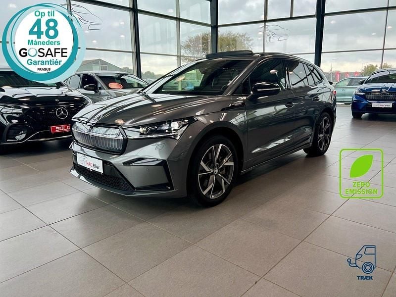 Gråmetal Brugt 2023 Skoda Enyaq iV SportLine SUV | 349.700 kr. (Fair pris) - Billede 1/4