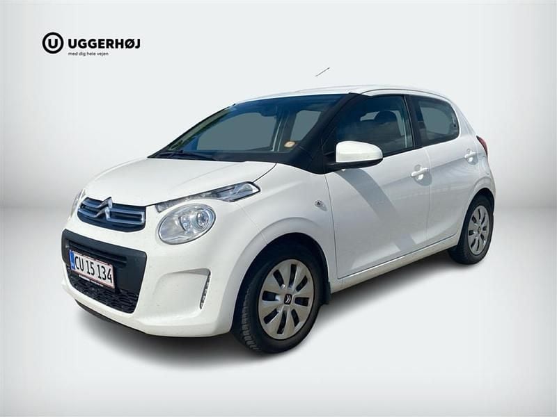 Hvid lipizan Brugt 2020 Citroën C1 Shine Hatchback | 85.200 kr. (Lidt for dyr) - Billede 1/4