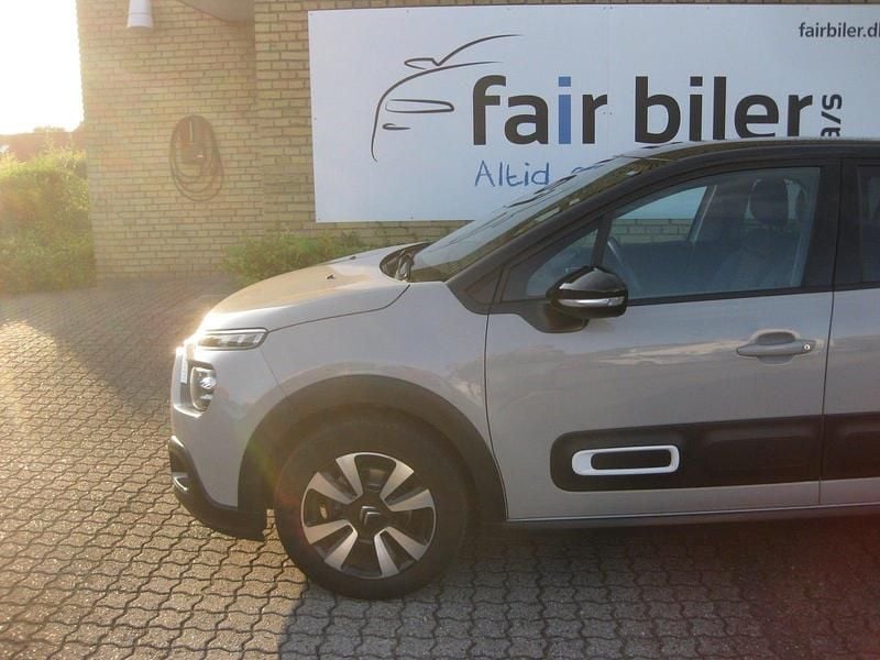 Brugt Citroën C3 Shine 100 HK (73 kW) 2021 Beigemetal Hatchback