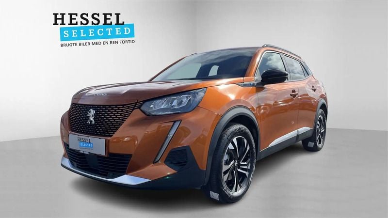 Orange Brugt 2023 Peugeot e-2008 Allure SUV | 144.900 kr. (Fair pris) - Billede 1/4