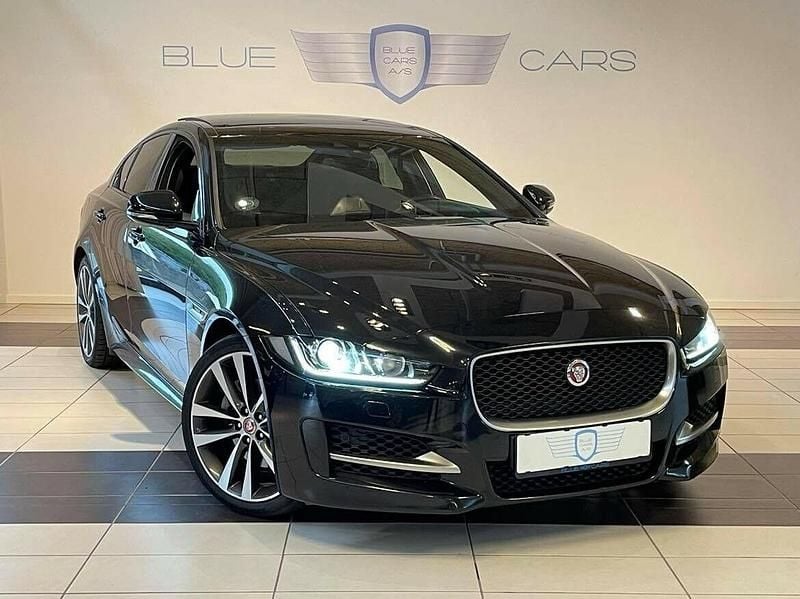 Sortmetal Brugt 2017 Jaguar XE R-Sport Sedan | 219.900 kr. - Billede 1/4