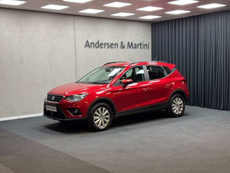 Rød Brugt 2019 Seat Arona Style SUV | 130.000 kr. (Lidt for dyr) - Billede 1/4
