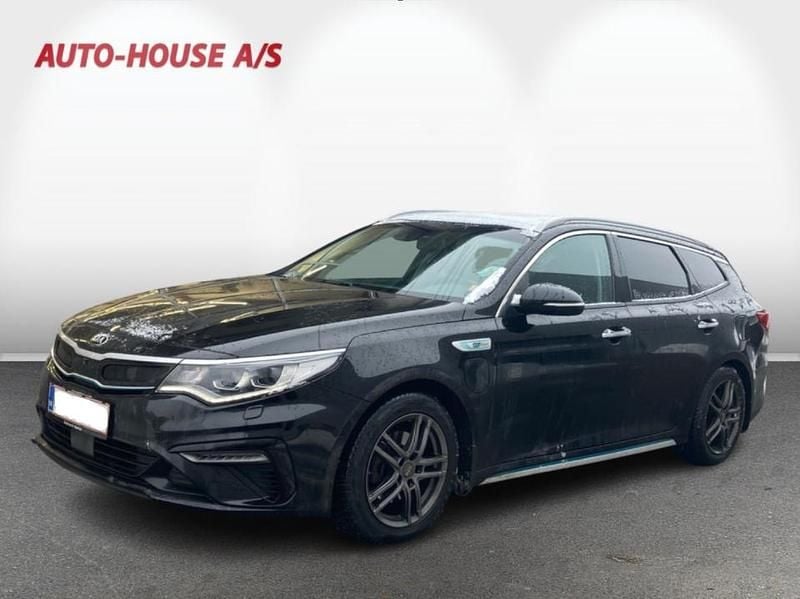 Brugt Kia Optima 205 HK (150 kW) 2019 Sort Stationcar