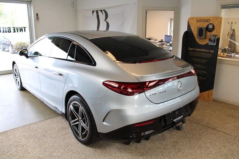 Brugt Mercedes EQE350 AMG line 214 kW (292 HK) 2022 Sølvmetal Sedan