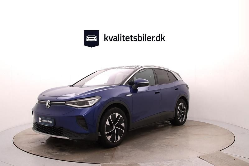 Blåmetal Brugt 2021 VW ID.4 Pro Performance SUV | 214.900 kr. (Fair pris) - Billede 1/4