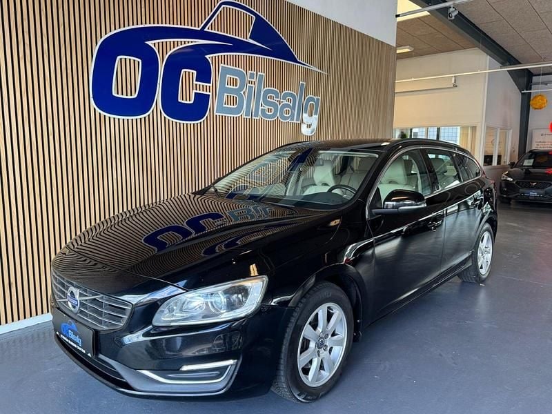 Sort Brugt 2015 Volvo V60 Summum Stationcar | 74.900 kr. (God pris) - Billede 1/4