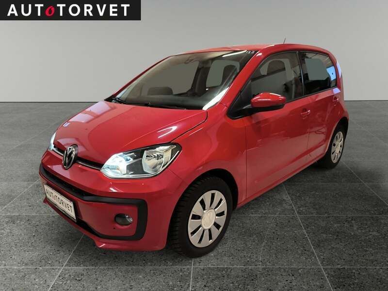 Rød Brugt 2019 VW up! move up! Hatchback | 81.700 kr. (Fair pris) - Billede 1/4