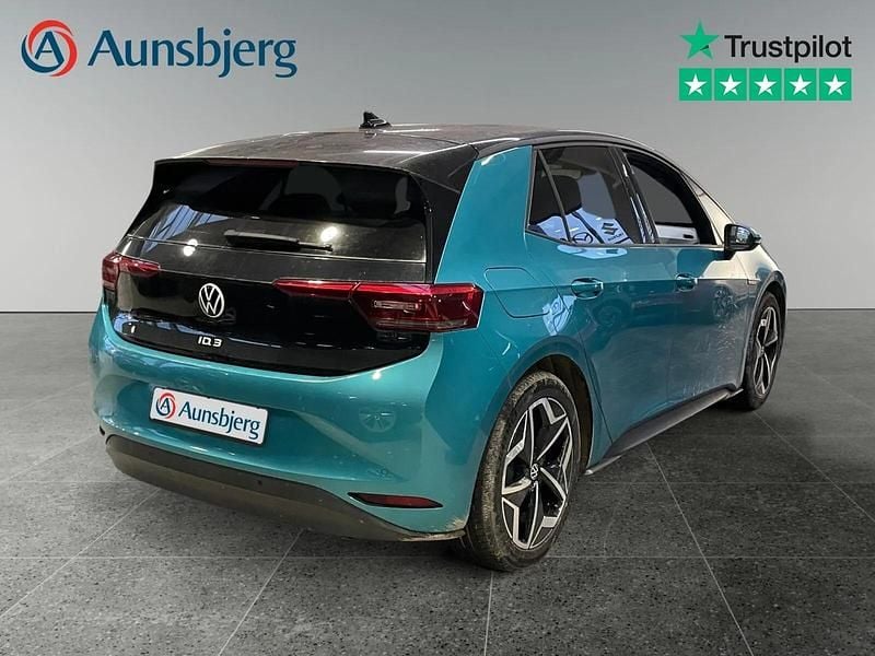 Brugt VW ID.3 Pro Performance 150 kW (204 HK) 2022 Turkisblå Hatchback
