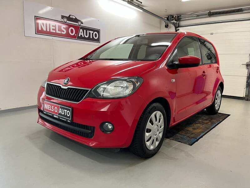 Rød Brugt 2013 Skoda Citigo Ambition Hatchback | 39.800 kr. (Lidt for dyr) - Billede 1/4