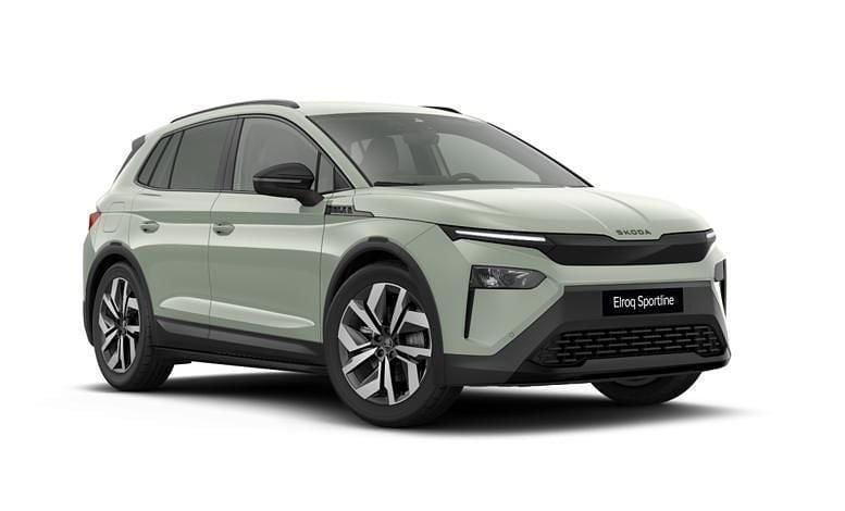 Grøn Ny 2026 Skoda Elroq SportLine SUV | 290.990 kr. (Super pris) - Billede 1/4