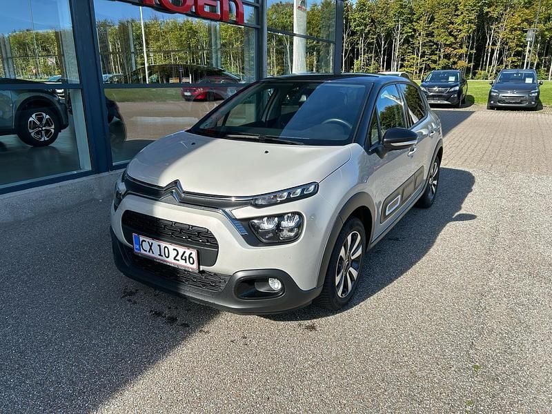 Sand sable metallic Brugt 2020 Citroën C3 Hatchback | 69.900 kr. (Dyr) - Billede 1/4