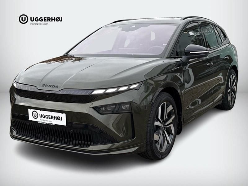 Grønmetal Brugt 2026 Skoda Enyaq iV SportLine SUV | 439.000 kr. (Dyr) - Billede 1/4