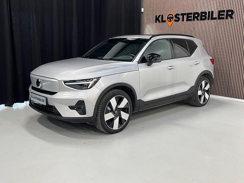 Sølvmetal Brugt 2024 Volvo XC40 Ultimate SUV | 339.700 kr. (Fair pris) - Billede 1/4