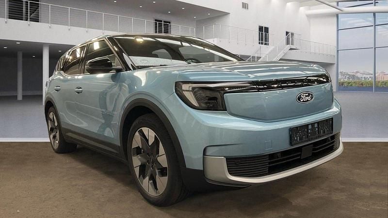 Lysblåmetal Brugt 2024 Ford Explorer Extended Range SUV | 314.600 kr. (Fair pris) - Billede 1/4