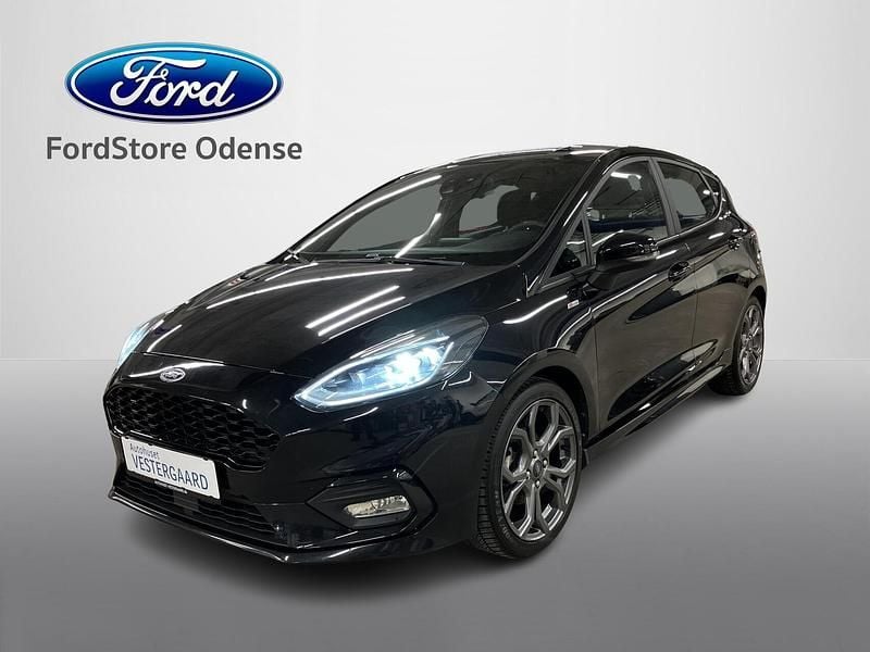 Brugt Ford Fiesta ST-Line 125 HK (91 kW) 2021 Sort Hatchback