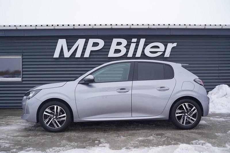 Brugt Peugeot 208 100 HK (73 kW) 2021 Sølvmetal Hatchback