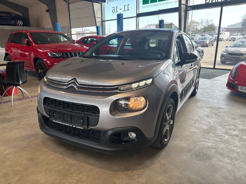 Grå metal Brugt 2020 Citroën C3 PureTech Hatchback | 84.500 kr. (Fair pris) - Billede 1/4