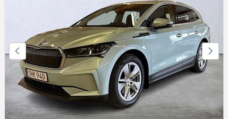 Lysblåmetal Brugt 2022 Skoda Enyaq iV SUV | 249.900 kr. (Super pris) - Billede 1/3