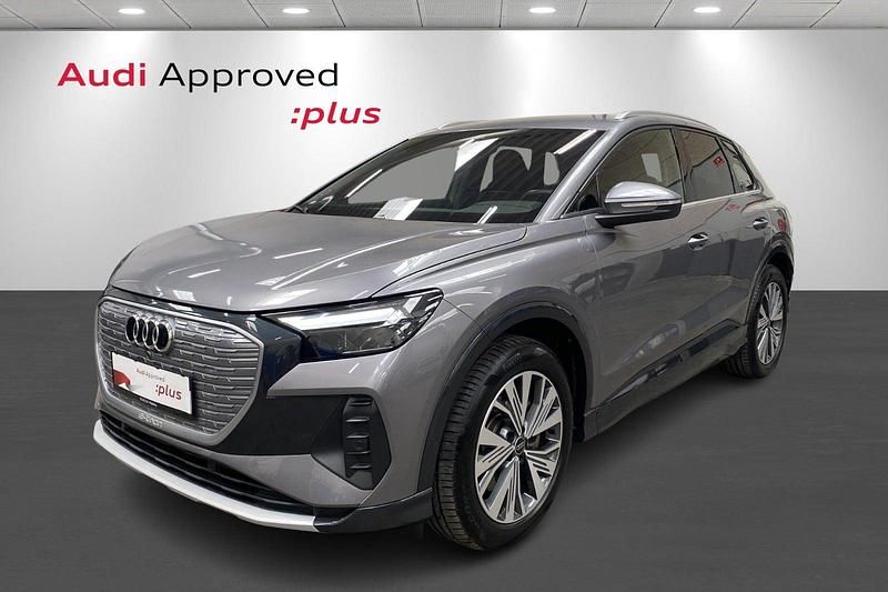 Gråmetal Brugt 2024 Audi Q4 e-tron Advanced Plus SUV | 349.900 kr. (God pris) - Billede 1/4