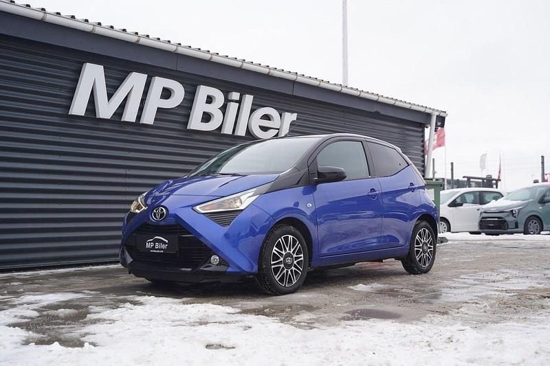 Blåmetal Brugt 2020 Toyota Aygo X-clusiv Hatchback | 89.700 kr. (Fair pris) - Billede 1/4