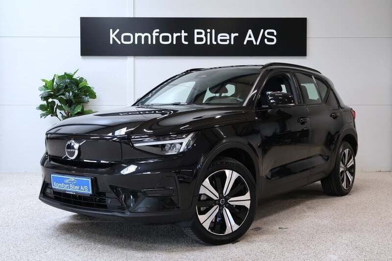 Sort Brugt 2022 Volvo XC40 Core SUV | 229.800 kr. (God pris) - Billede 1/4