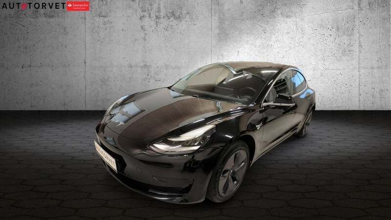Sort Brugt 2019 Tesla Model 3 Standard Range Sedan | 137.700 kr. (Lidt for dyr) - Billede 1/4
