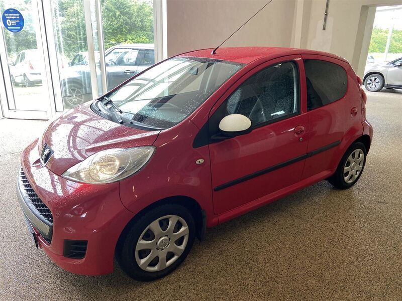 Rød Brugt 2011 Peugeot 107 Hatchback | 27.900 kr. (Fair pris) - Billede 1/4