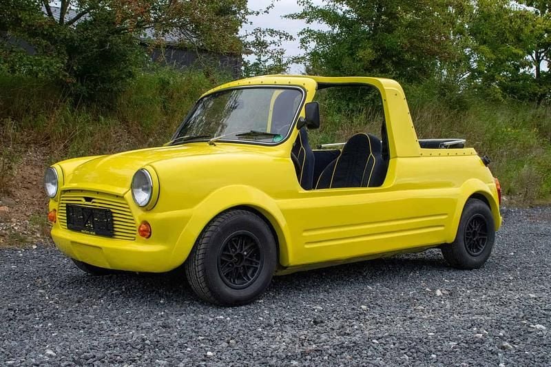 Gul Brugt 1971 Austin Mini | 149.800 kr. - Billede 1/1