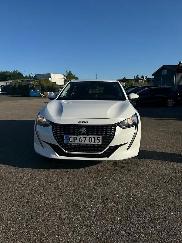 Brugt Peugeot 208 75 HK (55 kW) 2020 Hvid Hatchback