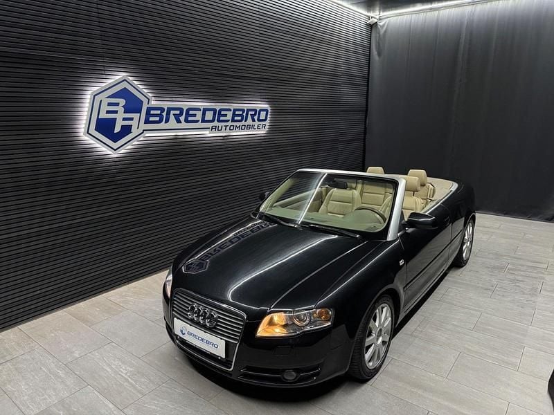 Sortmetal Brugt 2007 Audi A4 Cabriolet Cabriolet | 119.500 kr. - Billede 1/4
