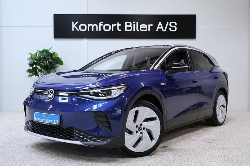 Blåmetal Brugt 2021 VW ID.4 Pro Performance SUV | 239.900 kr. (Fair pris) - Billede 1/4