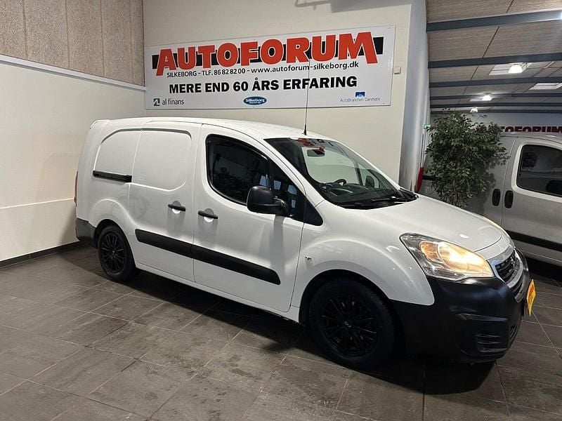 Hvid Brugt 2016 Peugeot Partner MPV | 79.900 kr. - Billede 1/4