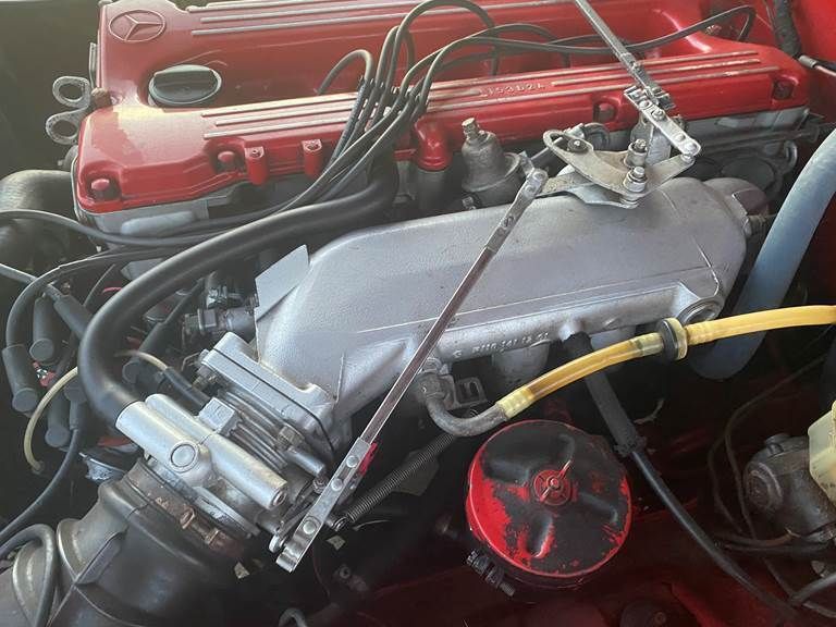 Brugt Mercedes SL280 180 HK (132 kW) 1975 Cabriolet