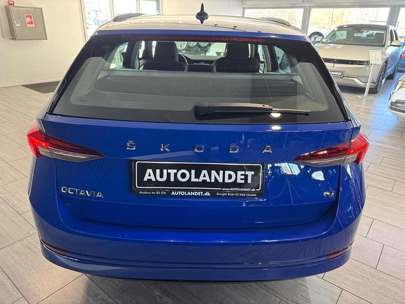 Brugt Skoda Octavia Ambition 204 HK (150 kW) 2022 Blå Stationcar