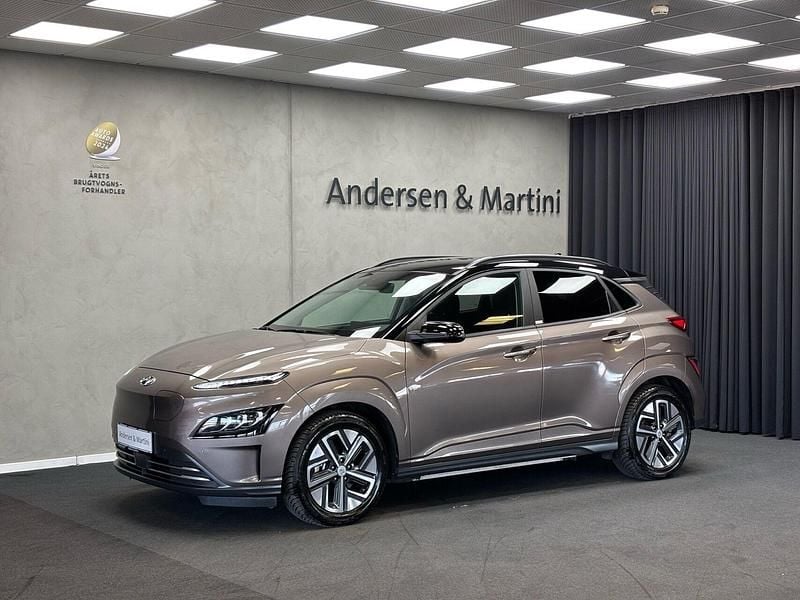 Silkybronze Brugt 2021 Hyundai Kona Trend SUV | 164.600 kr. (Fair pris) - Billede 1/4