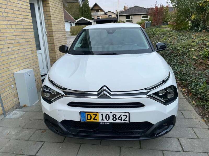 Hvid Brugt 2021 Citroën C4 Feel Hatchback | 94.900 kr. - Billede 1/4