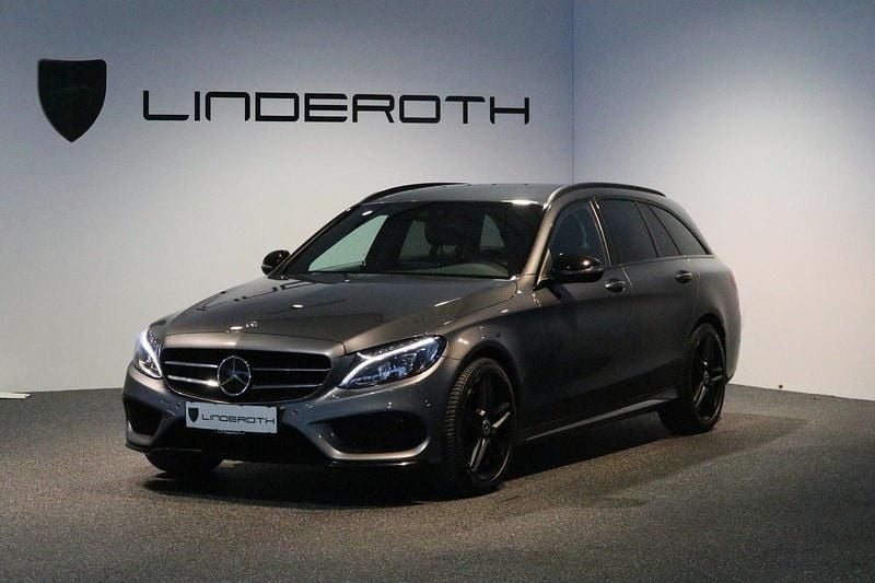 Gråmetal Brugt 2017 Mercedes C200 AMG line Stationcar | 240.000 kr. (Lidt for dyr) - Billede 1/4