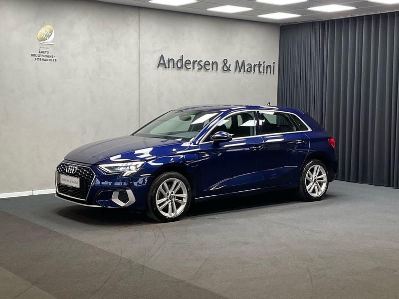 Blå Brugt 2021 Audi A3 Sportback e-tron Prestige Hatchback | 219.800 kr. (God pris) - Billede 1/4