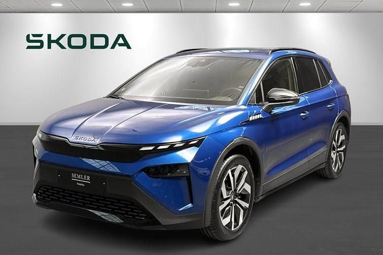 Blåmetal Brugt 2025 Skoda Elroq SportLine SUV | 289.900 kr. (Super pris) - Billede 1/4