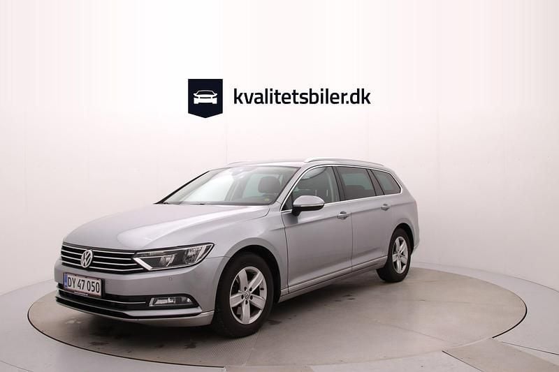 Sølvmetal Brugt 2017 VW Passat Highline Stationcar | 164.900 kr. (Fair pris) - Billede 1/4