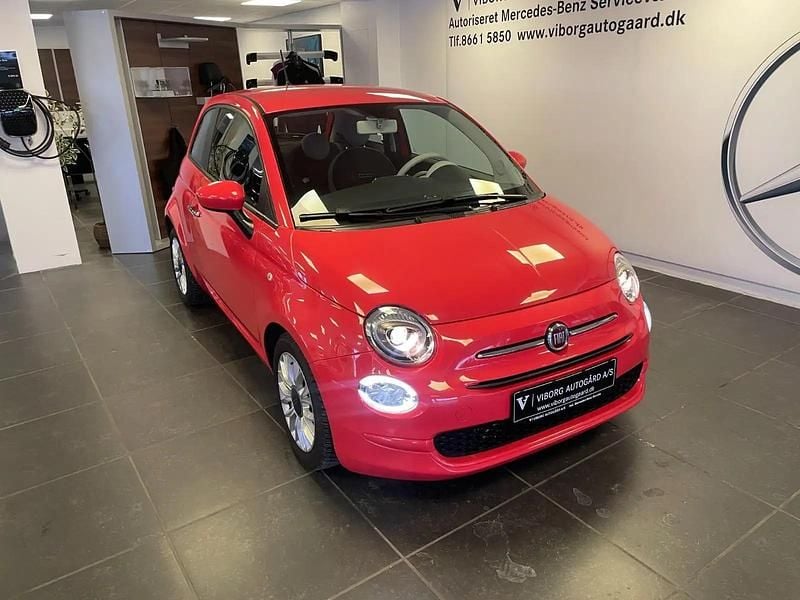Orange Brugt 2015 Fiat 500 Pop Star Hatchback | 58.900 kr. (Fair pris) - Billede 1/4