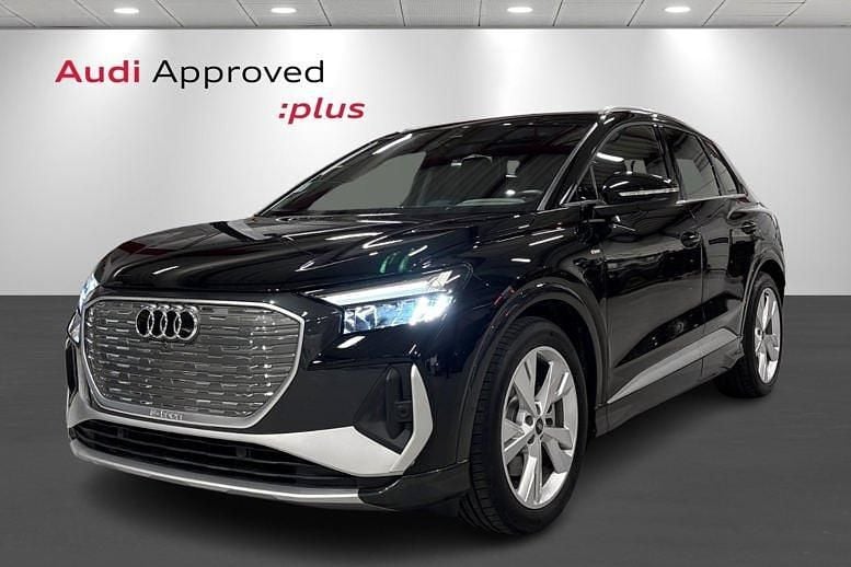 Sortmetal Brugt 2025 Audi Q4 e-tron SUV | 384.900 kr. (Lidt for dyr) - Billede 1/4