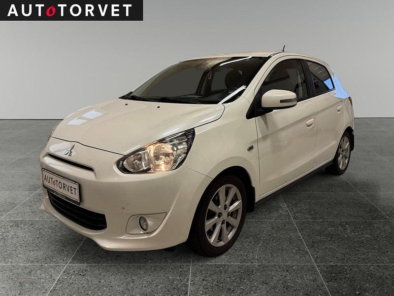 Hvid Brugt 2014 Mitsubishi Space Star | 34.700 kr. (Super pris) - Billede 1/4
