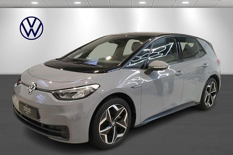 Brugt VW ID.3 Pure 110 kW (150 HK) 2021 Grå Hatchback